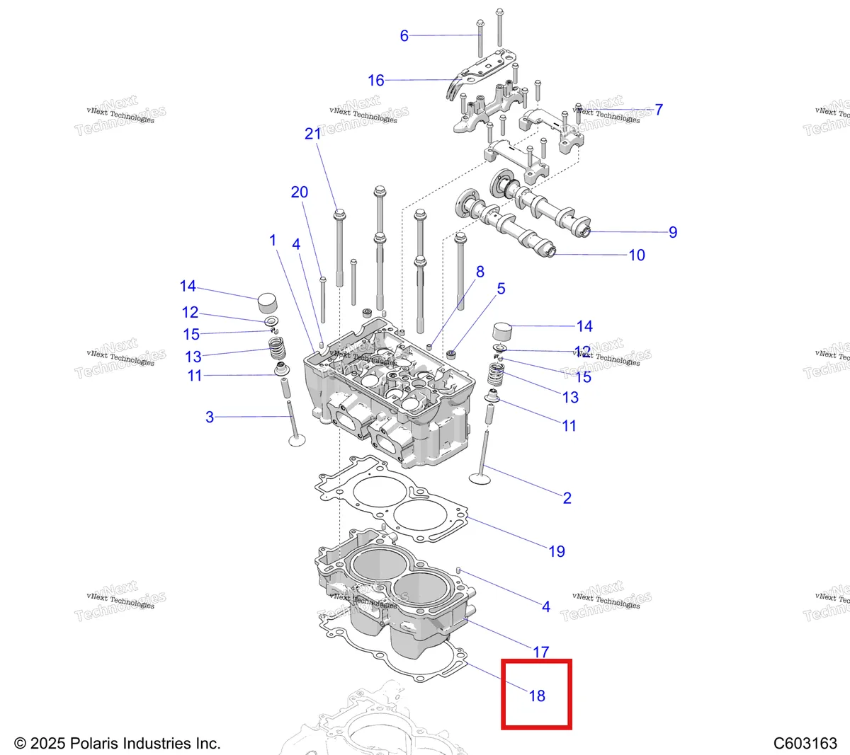 Деталь 5253037 на схеме узла Engine, Cylinder/Cylinder Head Asm S27aje9fs/Ajn9fs