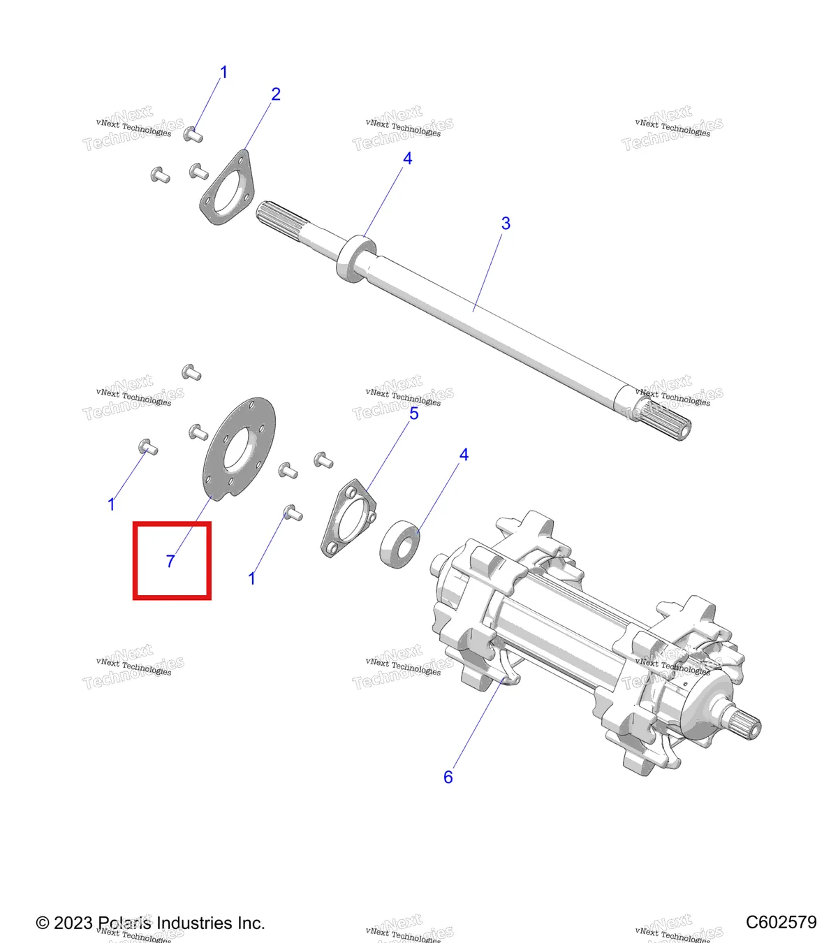 Деталь 5260212 на схеме узла Drive Train, Jackshaft & Driveshaft S27tfb8r