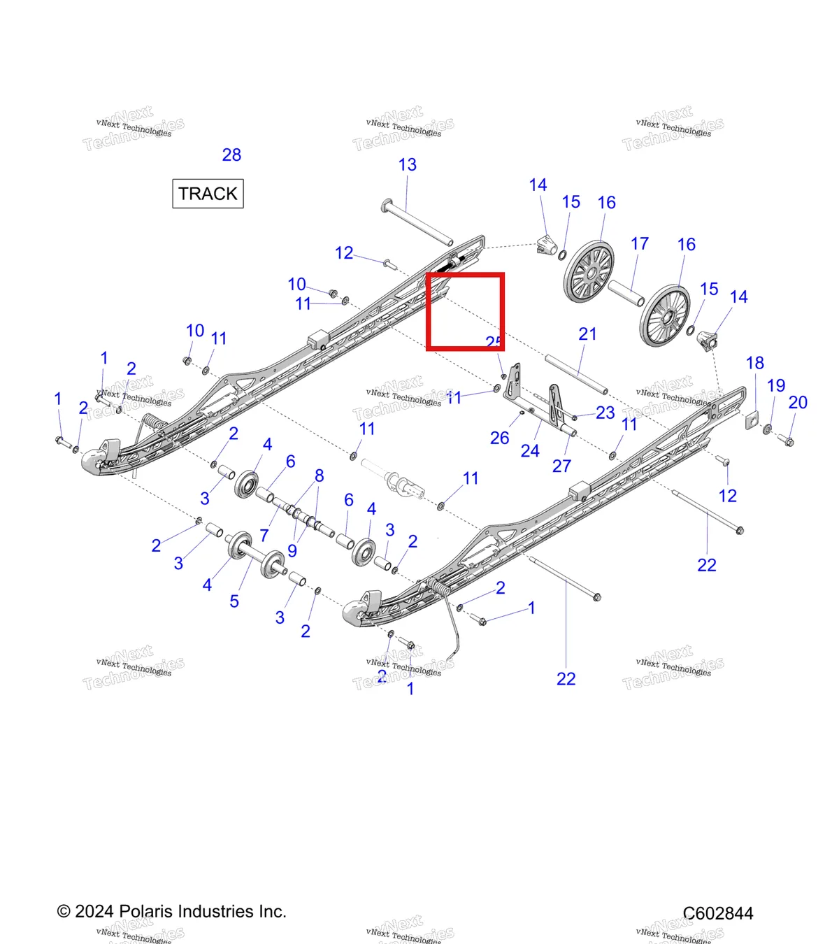 Деталь 5268856 на схеме узла Suspension, Rear
