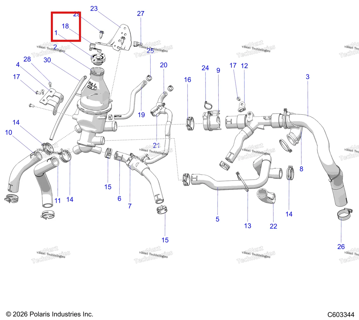 Деталь 5272303 на схеме узла Engine, Cooling S27tfm8m