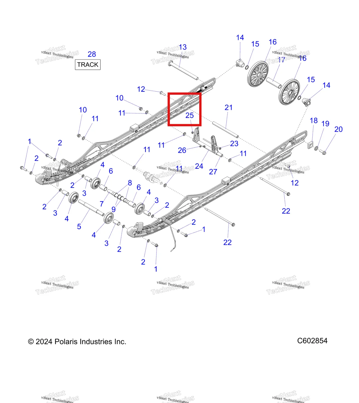 Деталь 5274790 на схеме узла Suspension, Rear, 155