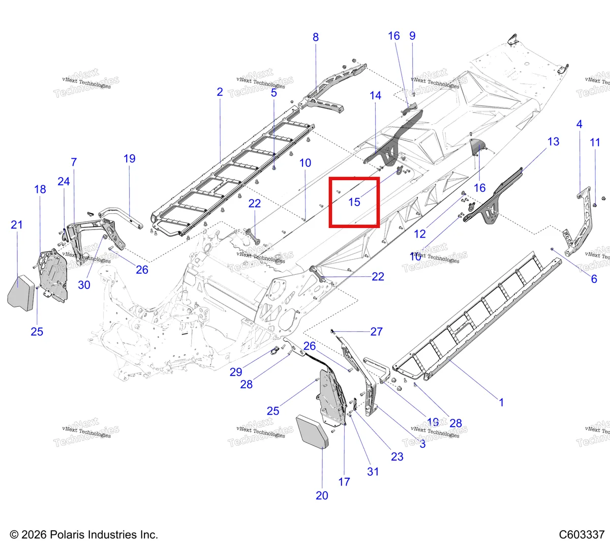 Деталь 5275187-329 на схеме узла Chassis, Footrests And Running Boards S27tgm8m