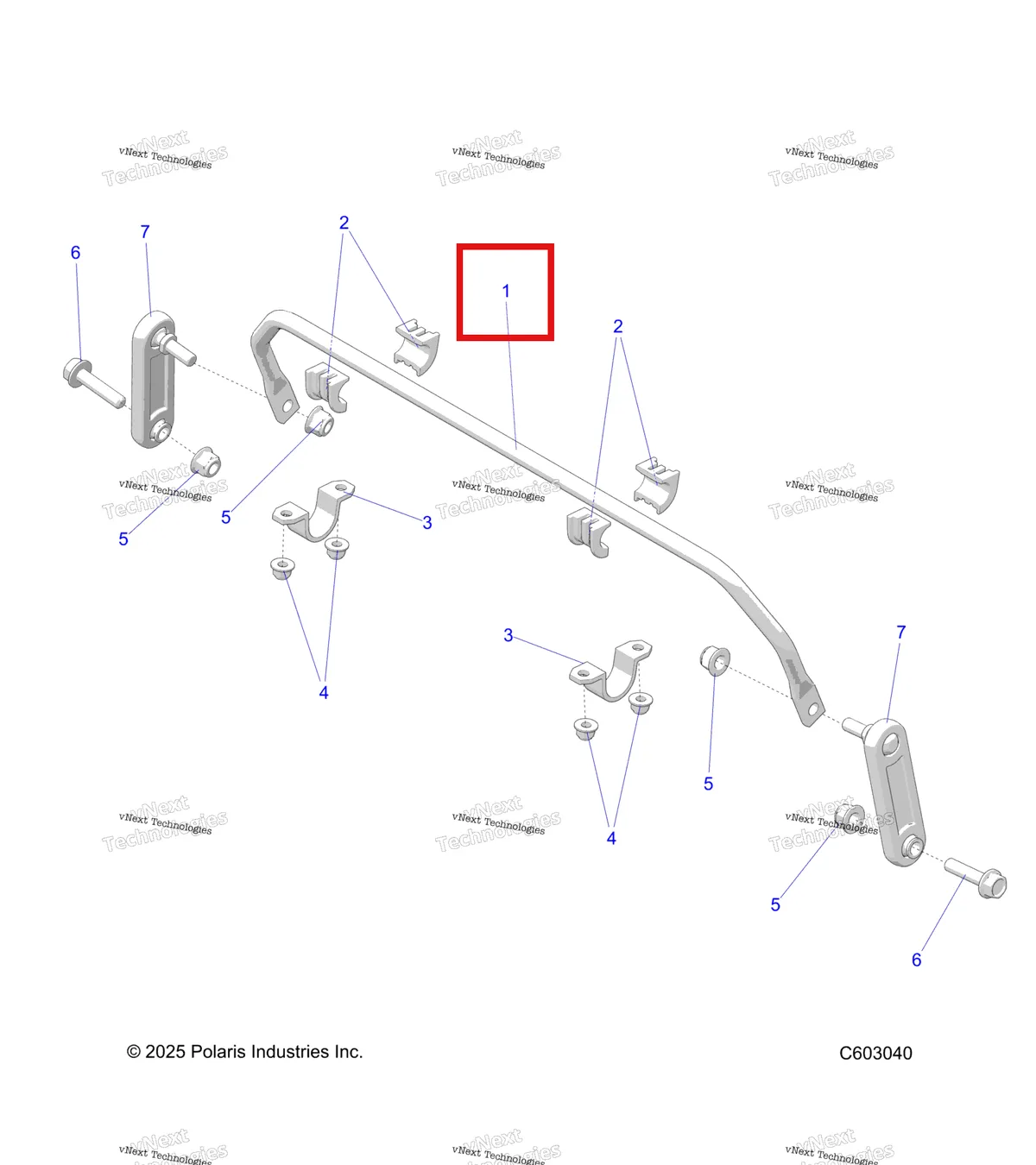 Деталь 5276071-329 на схеме узла Suspension, Sway Bar S27tgm9b