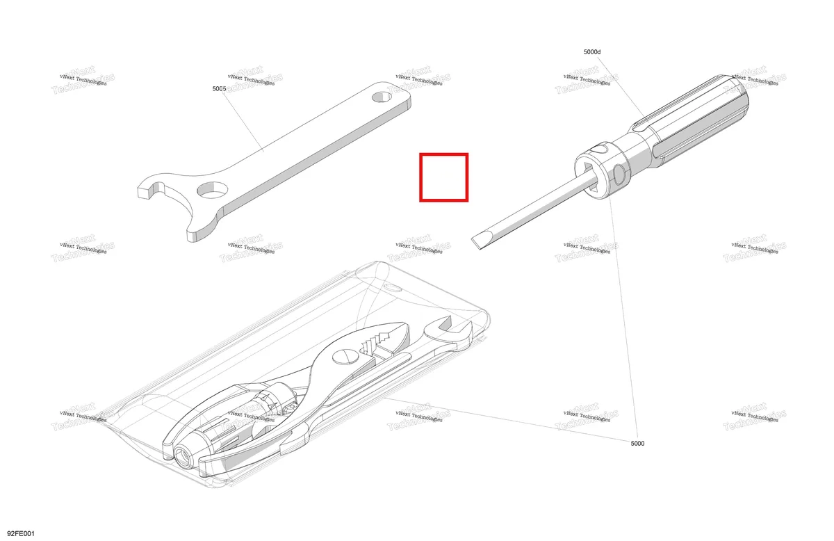 Деталь 529000035 (Деталь Wrench Adjuster) на схеме узла 2025 Can-Am OUTLANDER - 2X4 - STD - 500 - 1KSB - Legion Red Miscellaneous - Accessories
