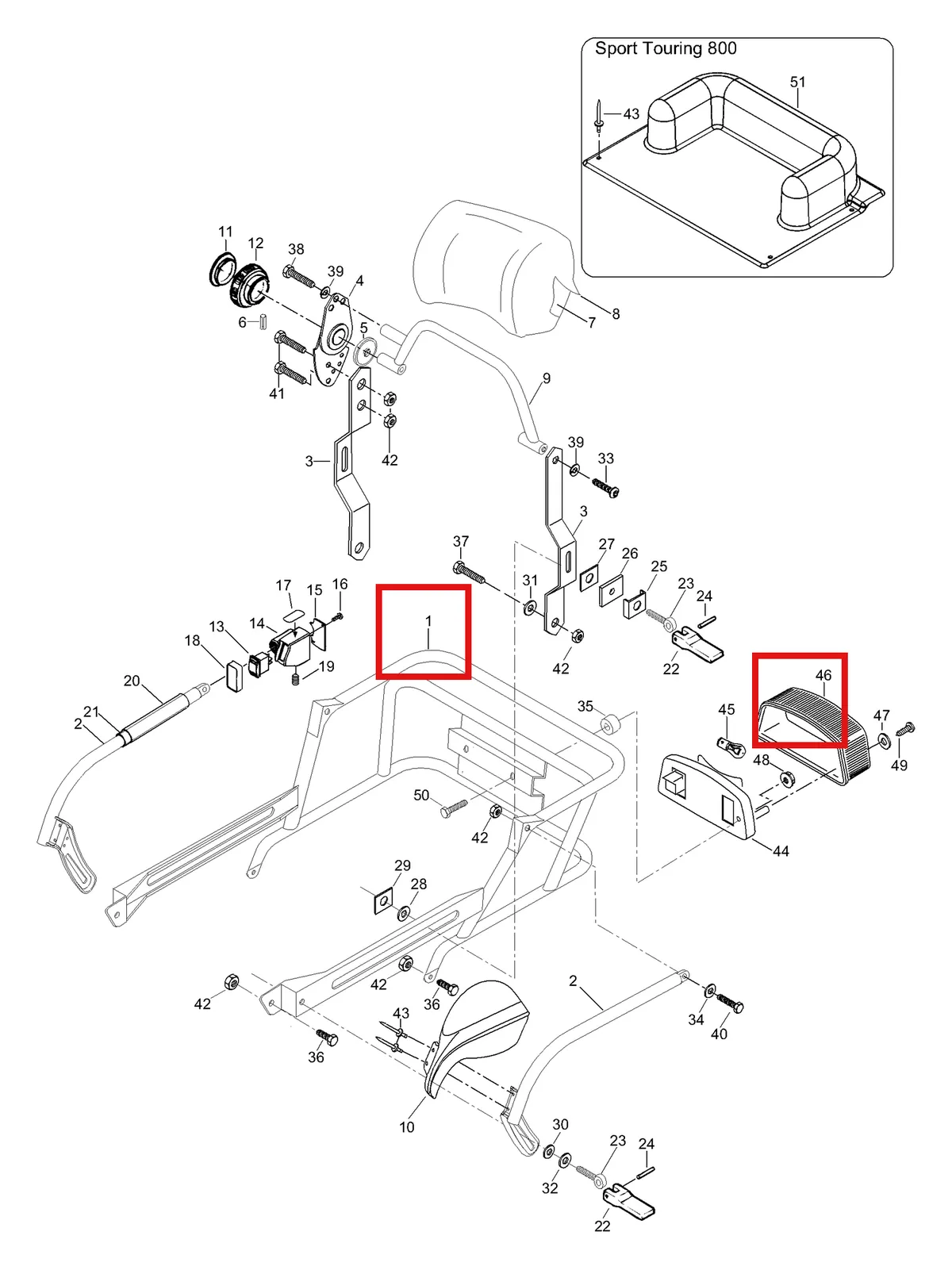 Деталь 5342975 (Деталь L.h. Arm) на схеме узла 09- Body