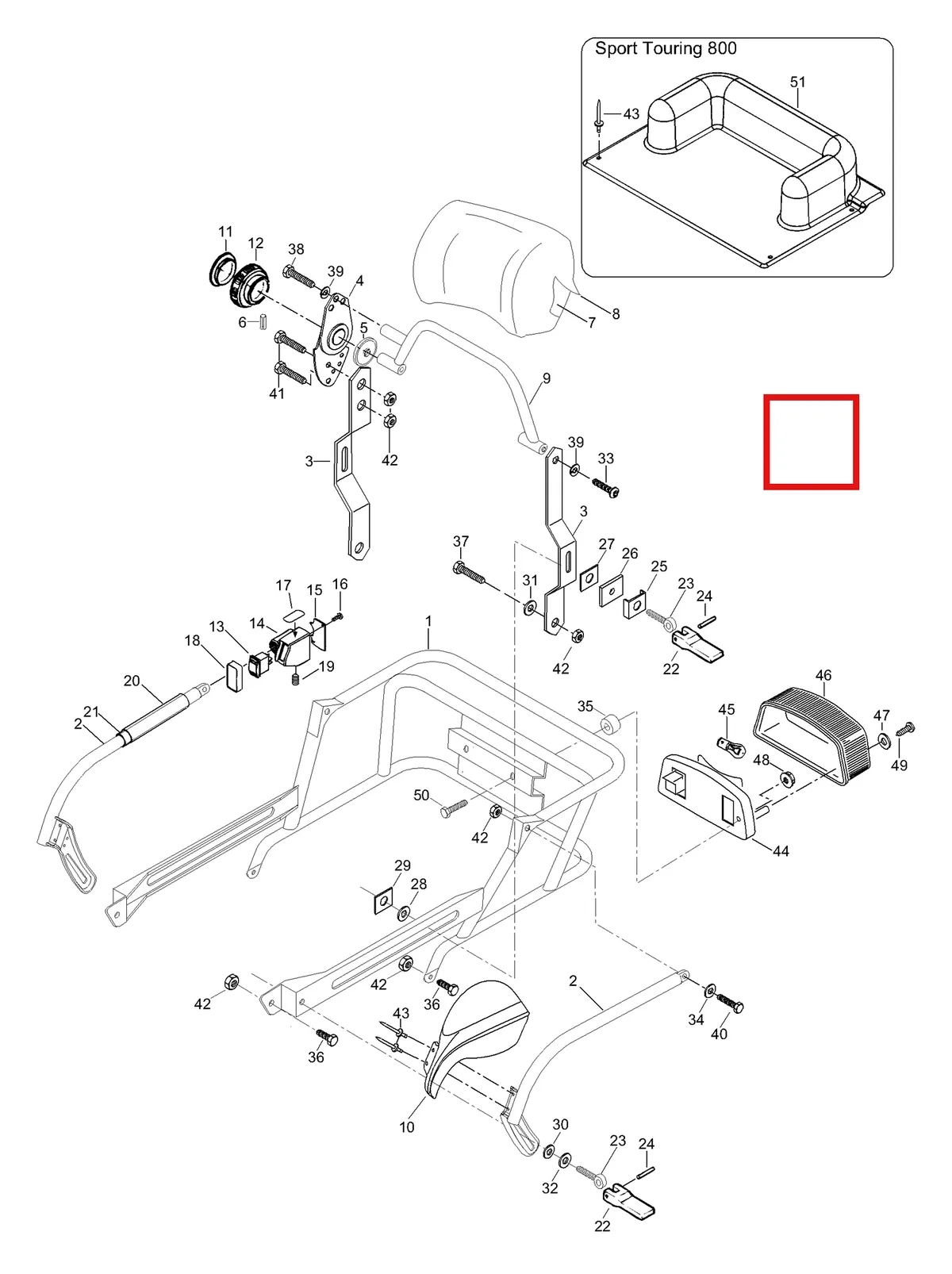 Деталь 5343163 (Деталь Backrest Foam) на схеме узла 09- Body