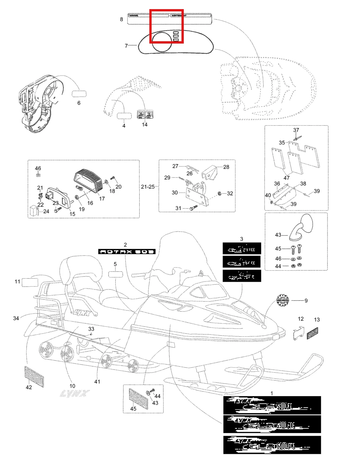 Деталь 5343811 (Деталь Instruction Decal) на схеме узла 09- Equipment