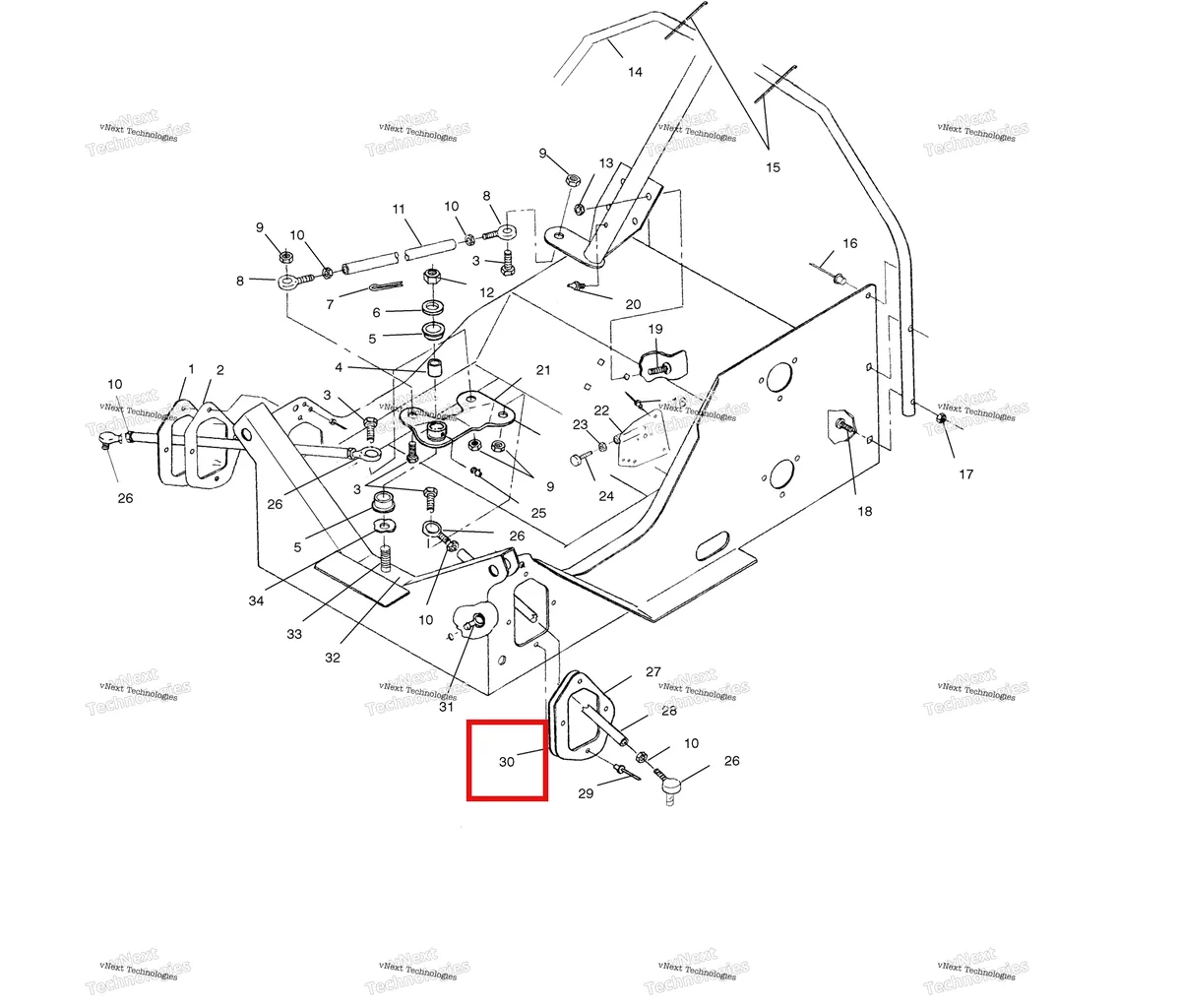 Деталь 5411122 на схеме узла Steering