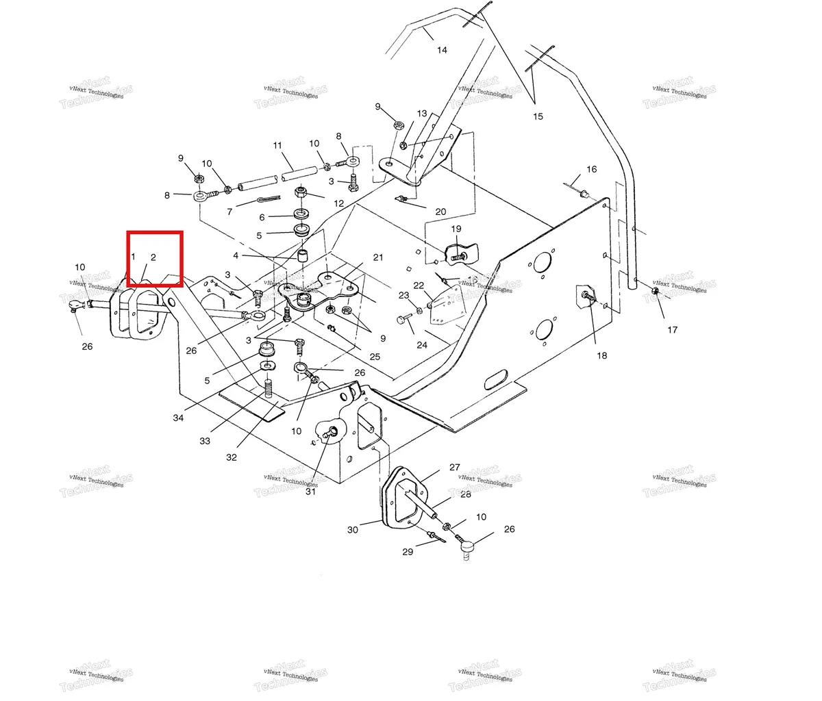Деталь 5411123 на схеме узла Steering