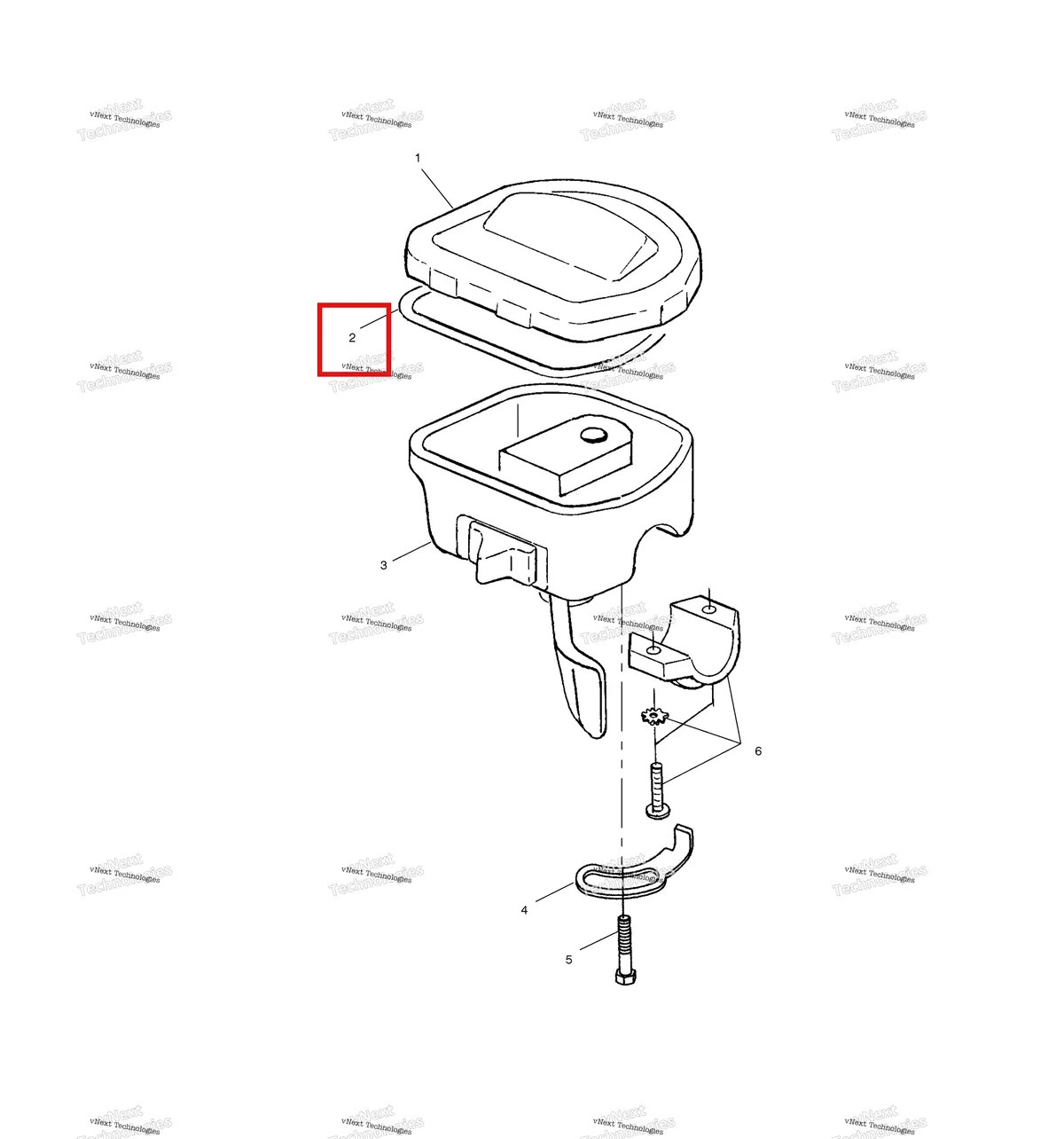 Деталь 5411439 на схеме узла Controlsthrottle Asm