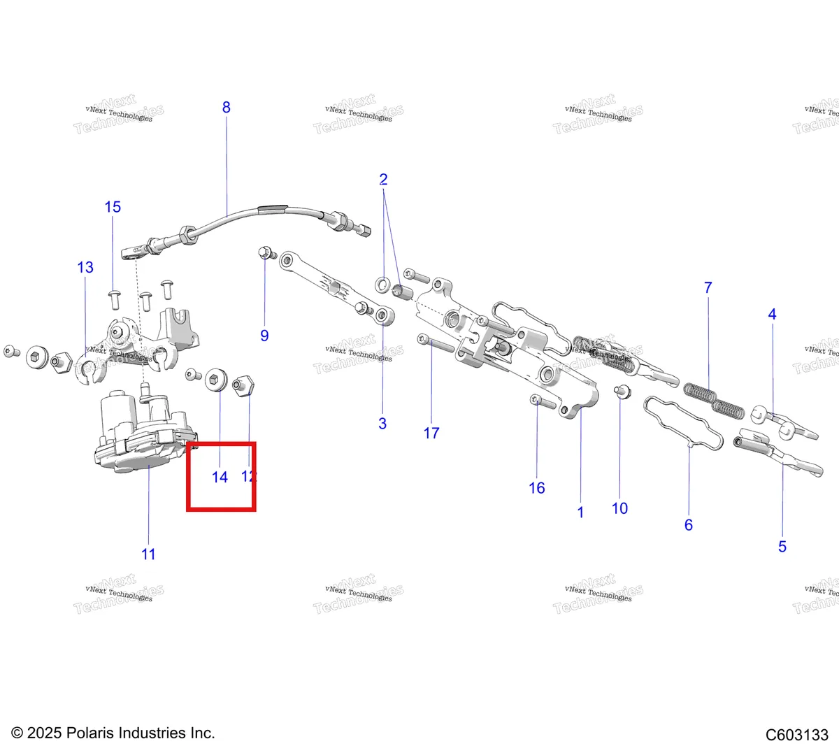Деталь 5415111 на схеме узла Engine, Exhaust Valve And Actuator S27ajn8rs