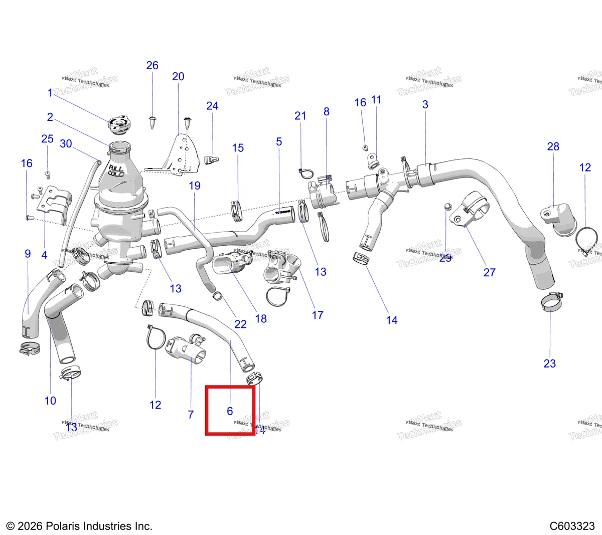 Деталь 5417712 на схеме узла Engine, Cooling S27tfh9b