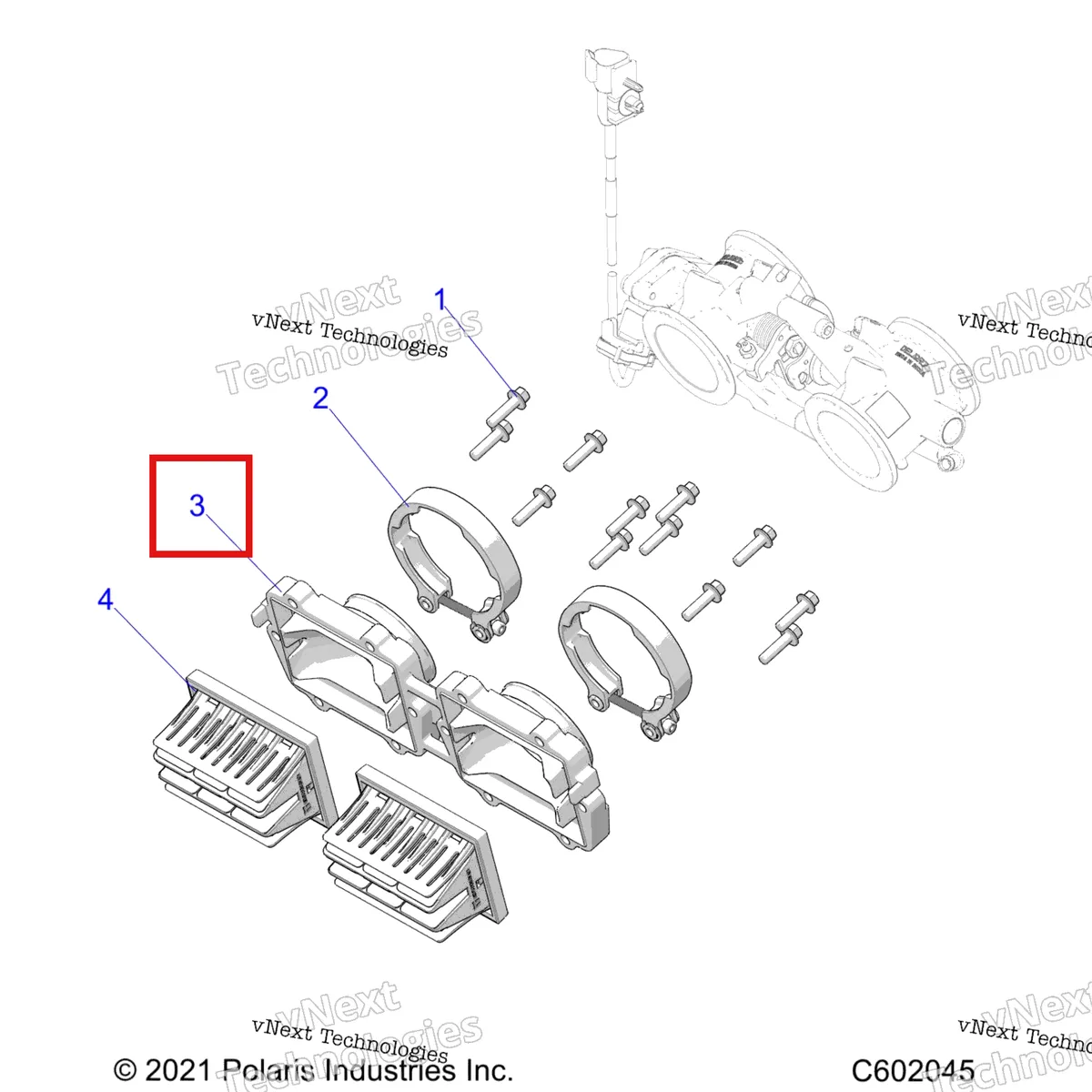 Деталь 5417730 на схеме узла Engine, Reed Valve & Throttle Body Adaptor S25tdz8ms/Mel