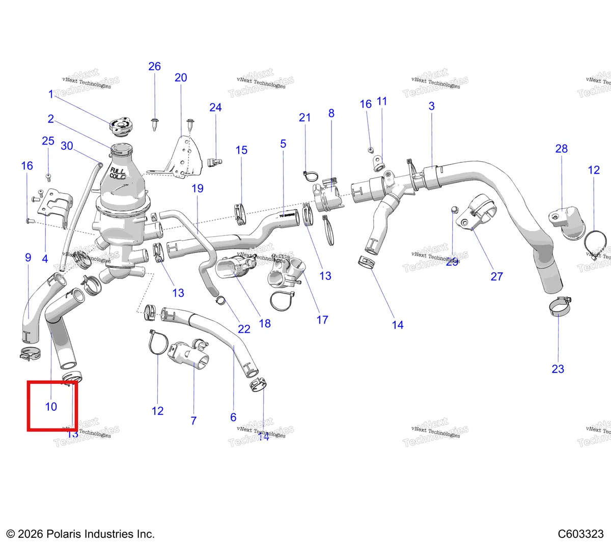 Деталь 5417767 на схеме узла Engine, Cooling S27tfh9b