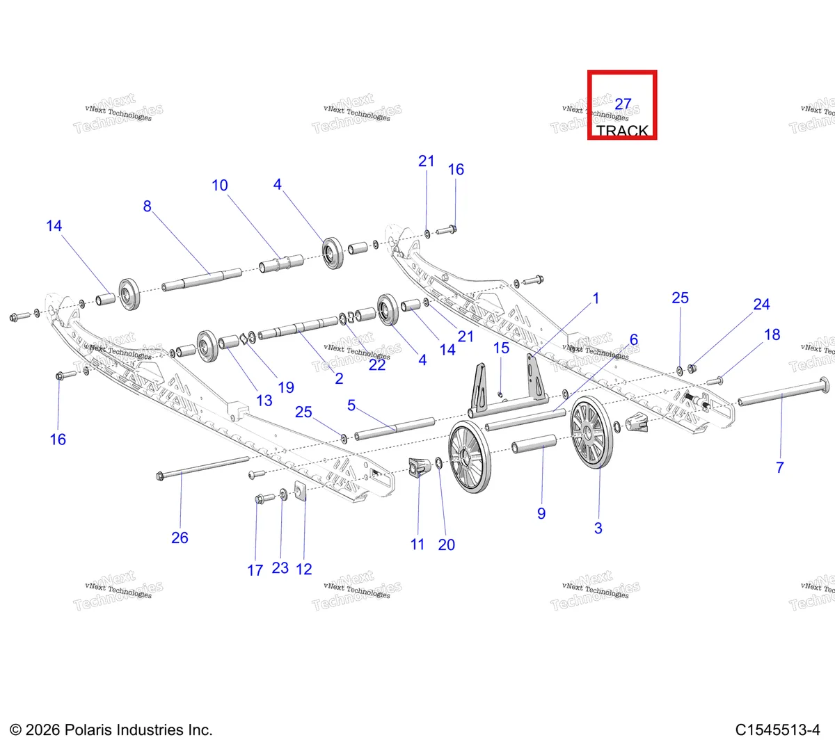 Деталь 5418540 на схеме узла Suspension, Rear S27tfh9b