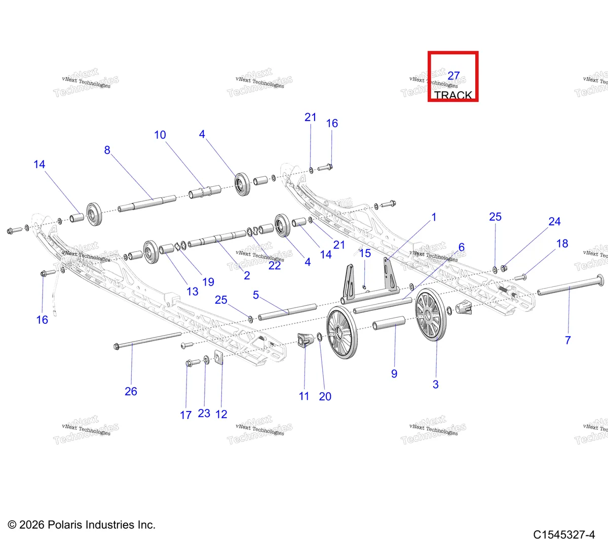 Деталь 5418541 на схеме узла Suspension, Rear S27tgm9b