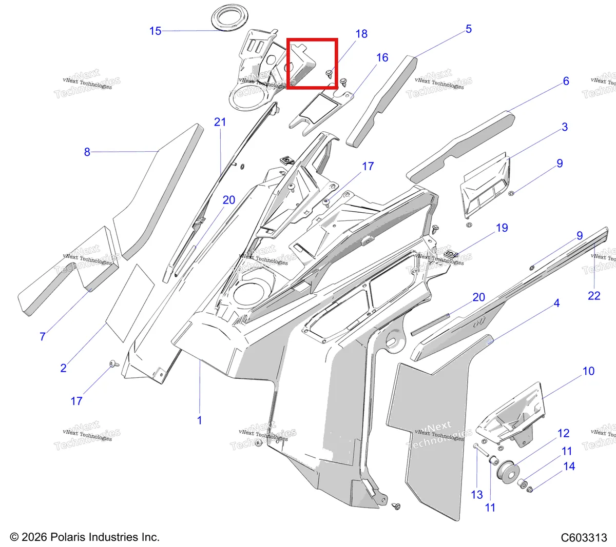 Деталь 5435156 на схеме узла Body, Console S27tfb6r