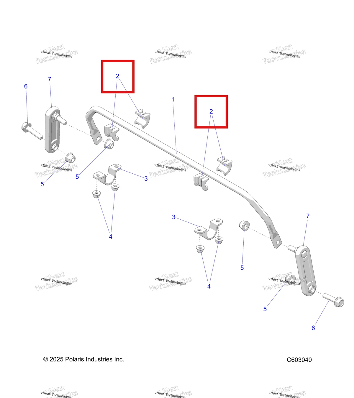 Деталь 5437831 на схеме узла Suspension, Sway Bar S27tgm9b