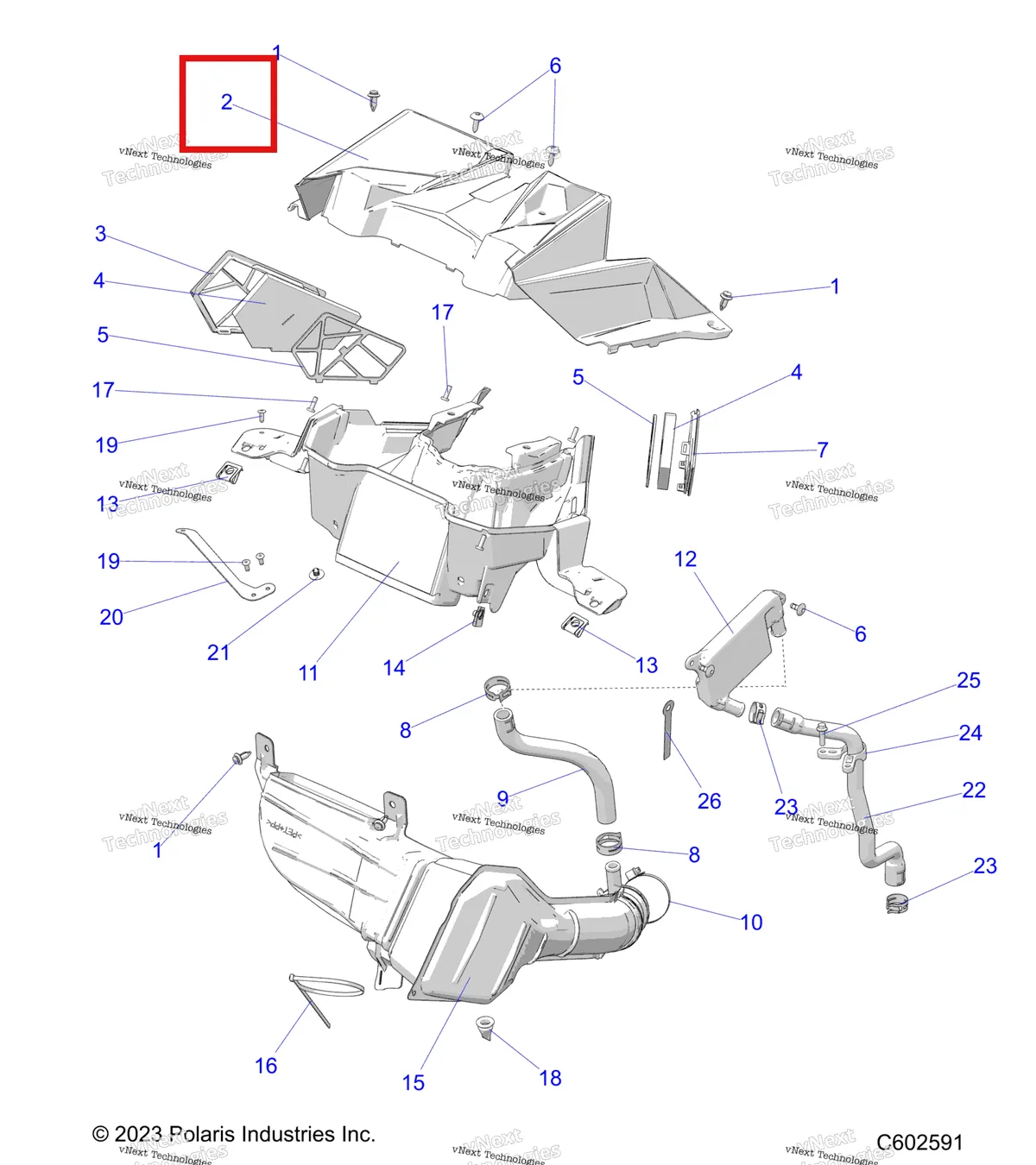 Деталь 5450462-070 на схеме узла Engine, Air Intake System