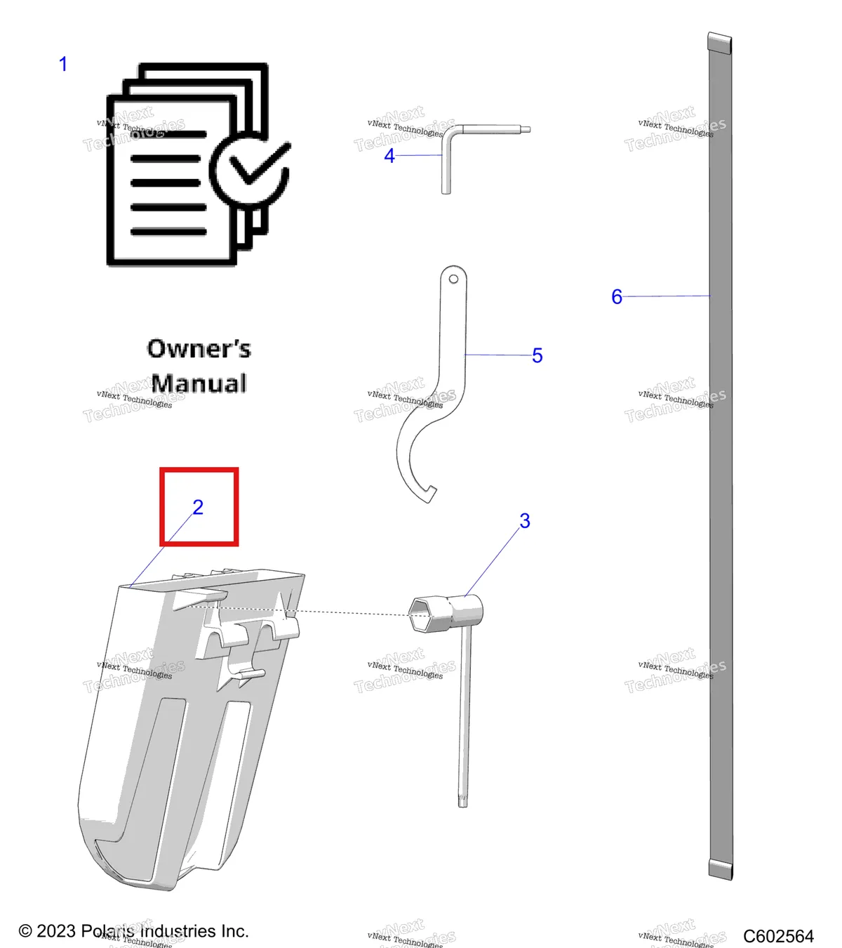 Деталь 5451670 на схеме узла References, Owners Manual, Belt Holder, Tools S27tgm9b