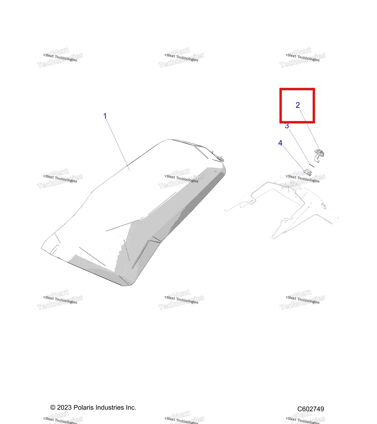 Деталь 5456719 на схеме узла Body, Seat S27ajn8rs