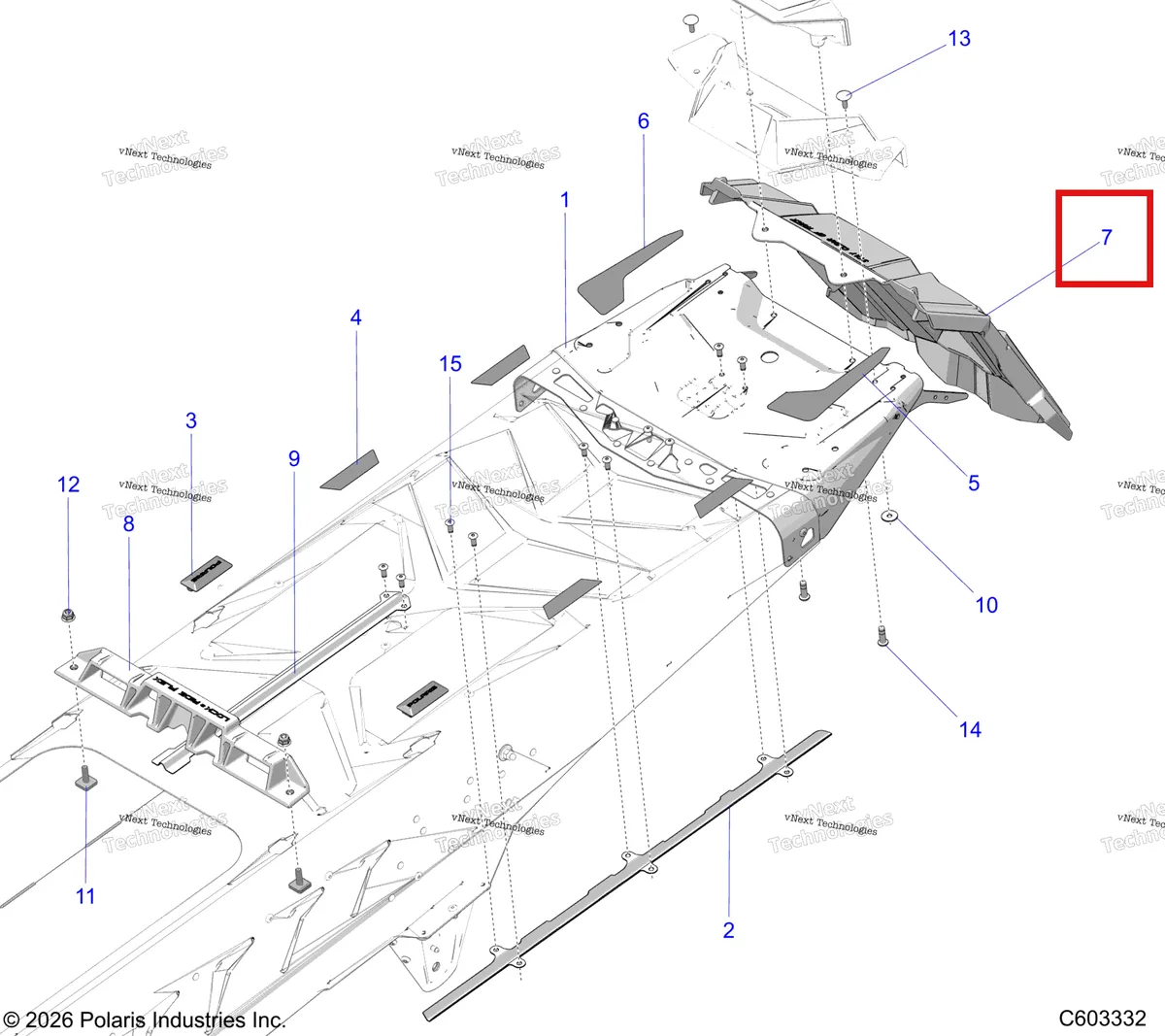 Деталь 5458139-070 на схеме узла Chassis, Rear Covers And Snowflap S27tfb8r