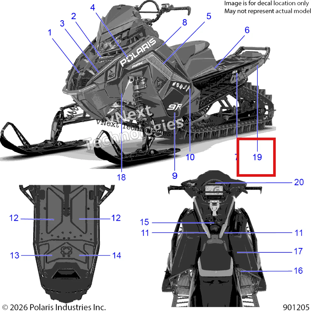 Деталь 5459943 на схеме узла Body, Decal, Black Pkg S27tfh9b