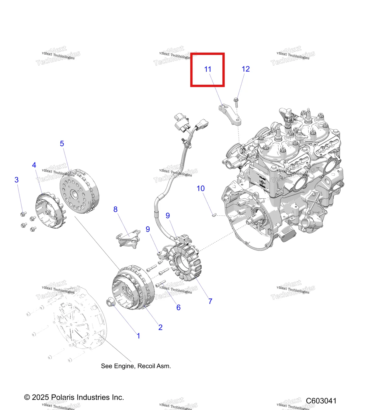 Деталь 5465235 на схеме узла Electrical, Ignition System