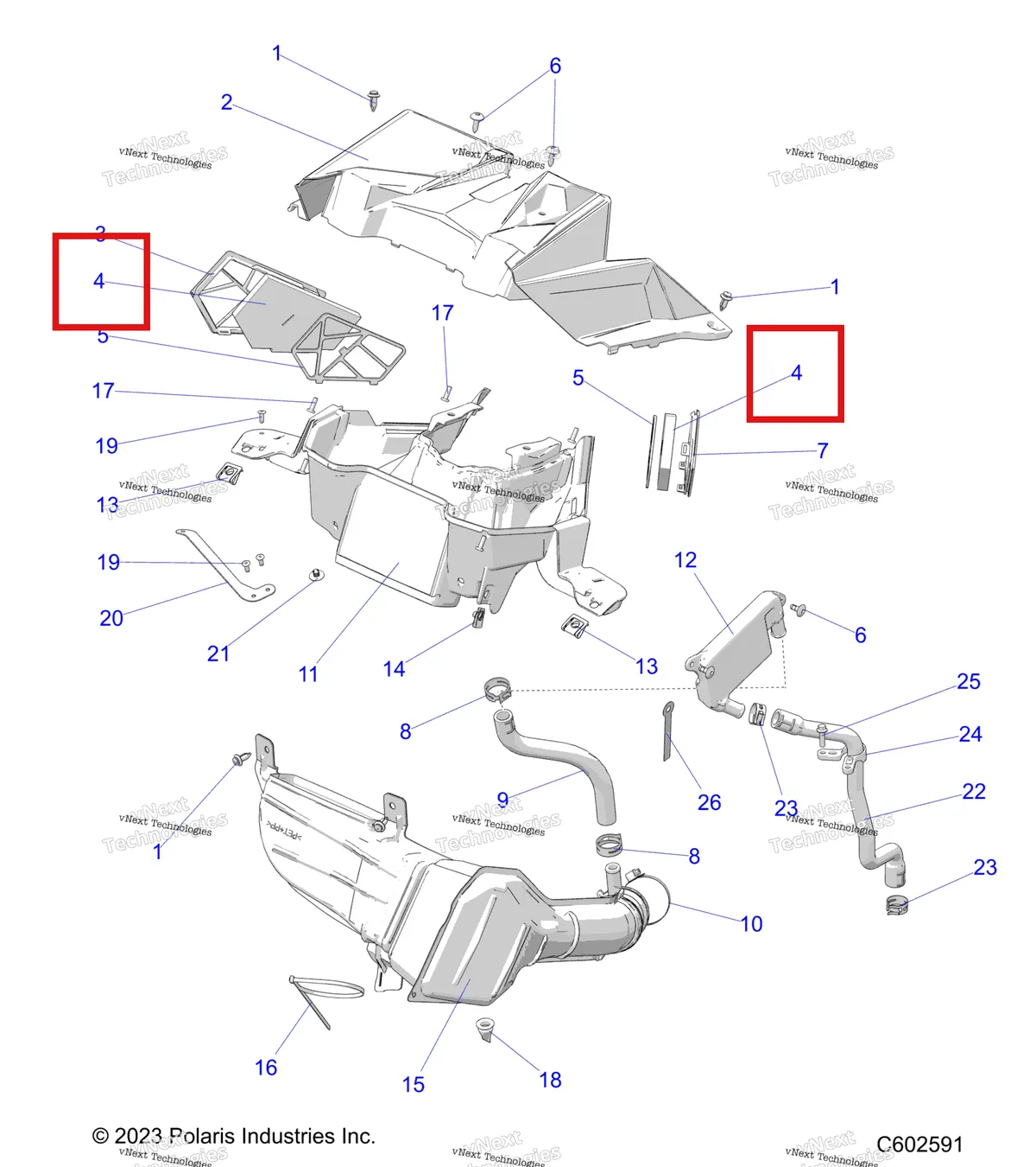 Деталь 5814024 на схеме узла Engine, Air Intake System