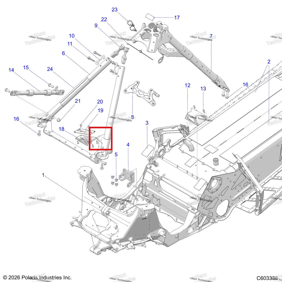Деталь 5814124 (FOIL 100 мм × 200 мм Polaris 800 AXYS Pro RMK LE 155 (2017) (5814124)) на схеме узла Chassis, Chassis & Over Structure S27tfm9b