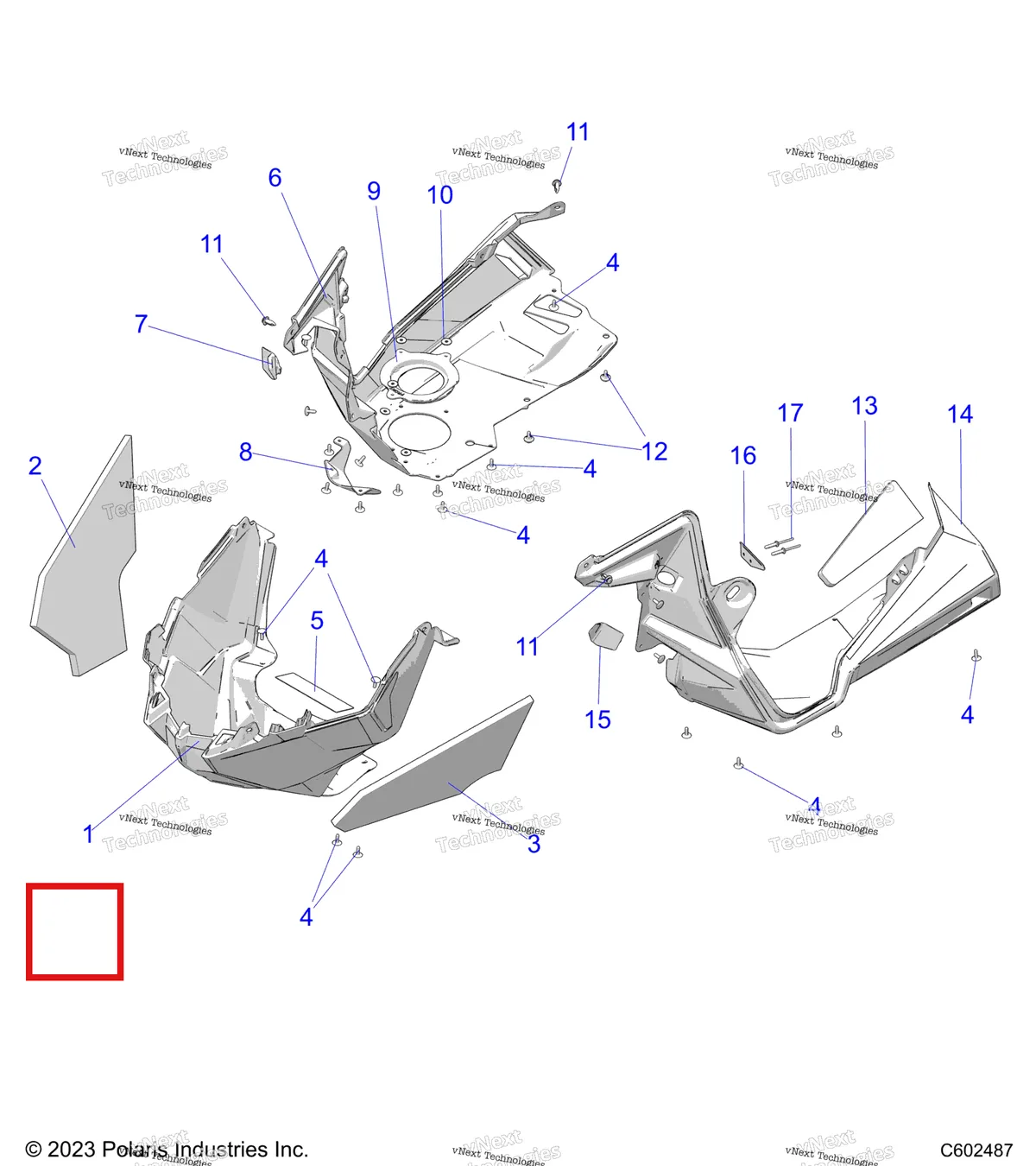 Деталь 5814131 на схеме узла Body, Nosepan And Fenders S27tde6rs