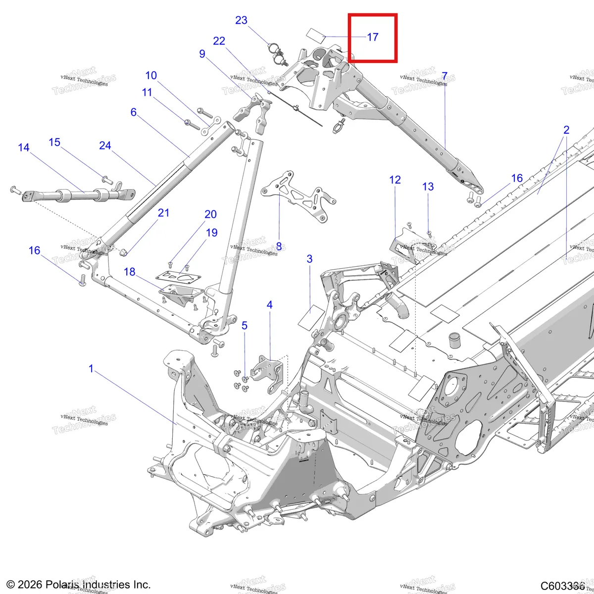 Деталь 5814828 на схеме узла Chassis, Chassis & Over Structure S27tgm9b