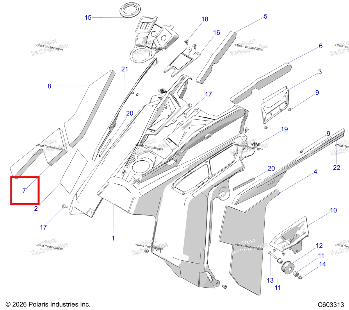 Деталь 5815235 на схеме узла Body, Console S27tfh8m