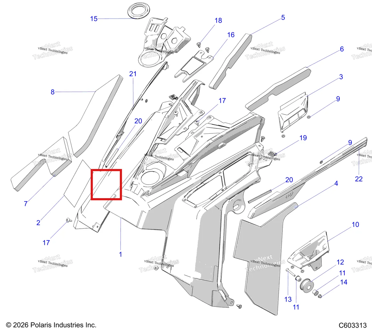 Деталь 5815236 на схеме узла Body, Console S27tfb6r