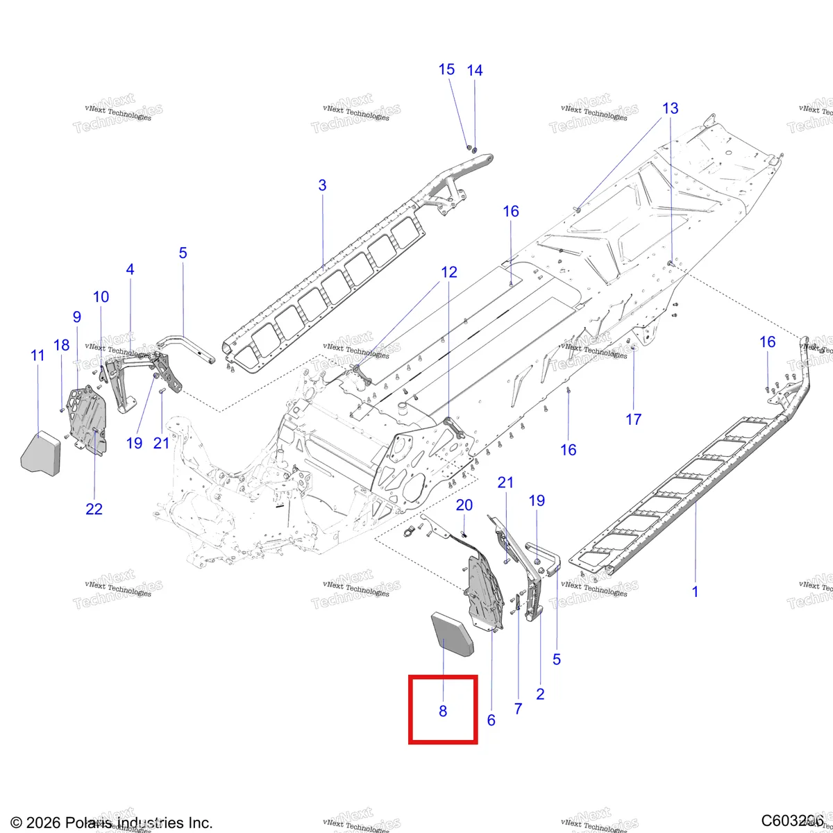 Деталь 5815240 на схеме узла Chassis, Footrests And Running Boards S27tfa9b