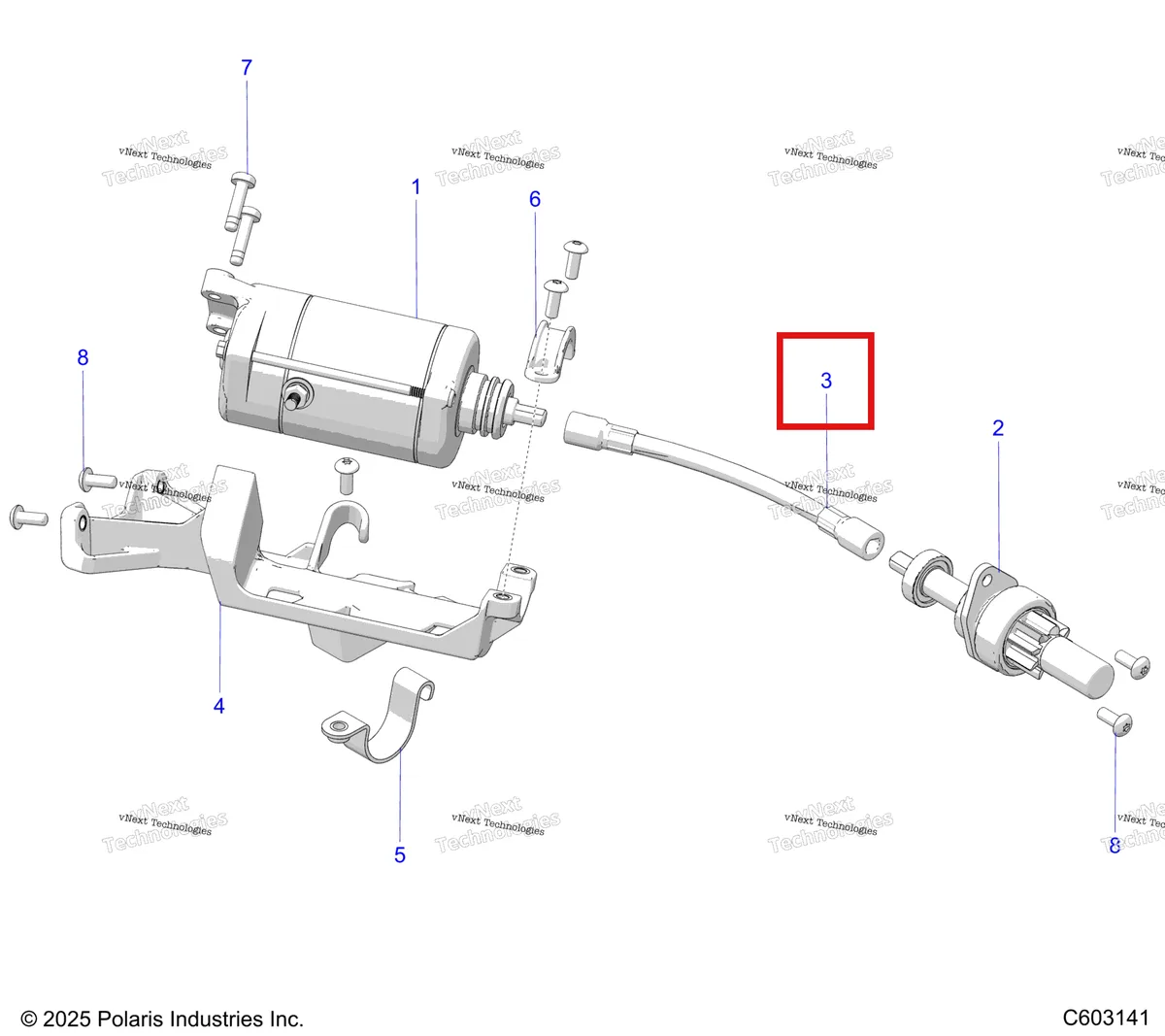 Деталь 6230404 на схеме узла Engine, Starter Motor S27ajn8rs