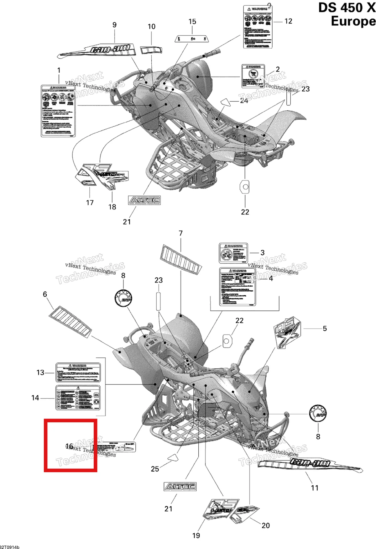 Деталь 704901086 на схеме узла Decals
