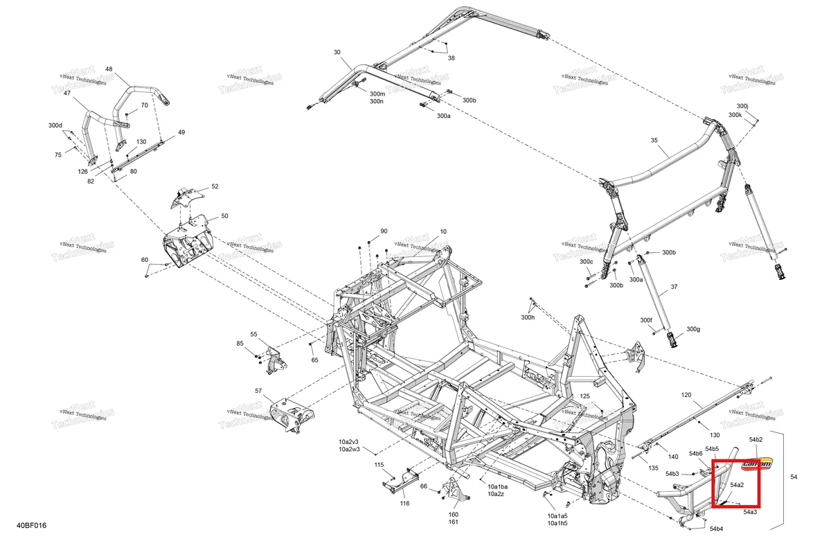 Деталь 704902307 на схеме узла 2026 Can-Am Maverick Sport - 1000R EFI - XRC - 7BTB - Hybrid White Pearl - 64