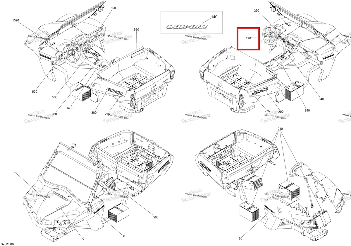 Деталь 704902414 на схеме узла STD, XT, LSV Decals