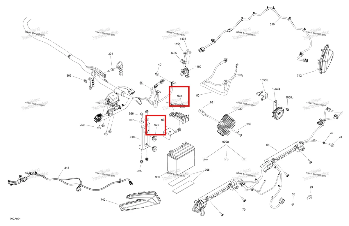 Деталь 705003666 (Уплотнитель резиновый) на схеме узла 2021 Can-Am Maverick Turbo R - DS - CE Electric - Rear System