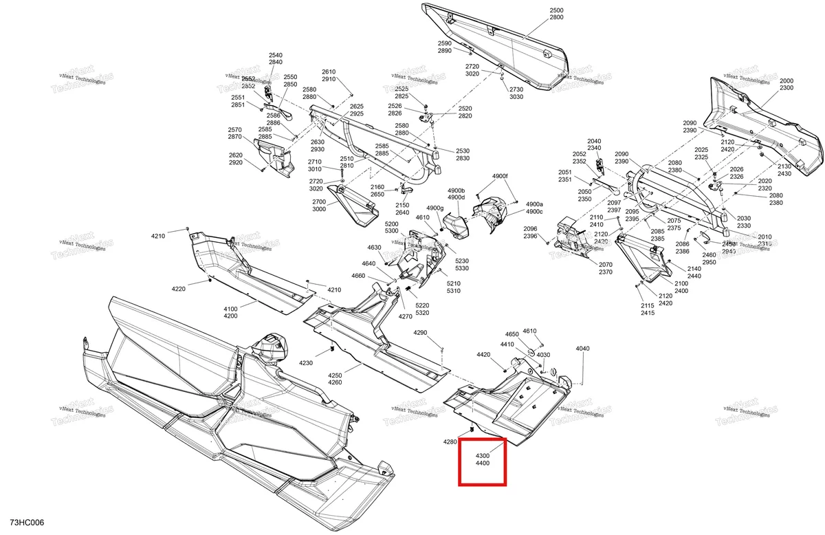 Деталь 705015308 на схеме узла 2023 Can-Am Maverick MAX Turbo RR - XRS STD Body - Doors