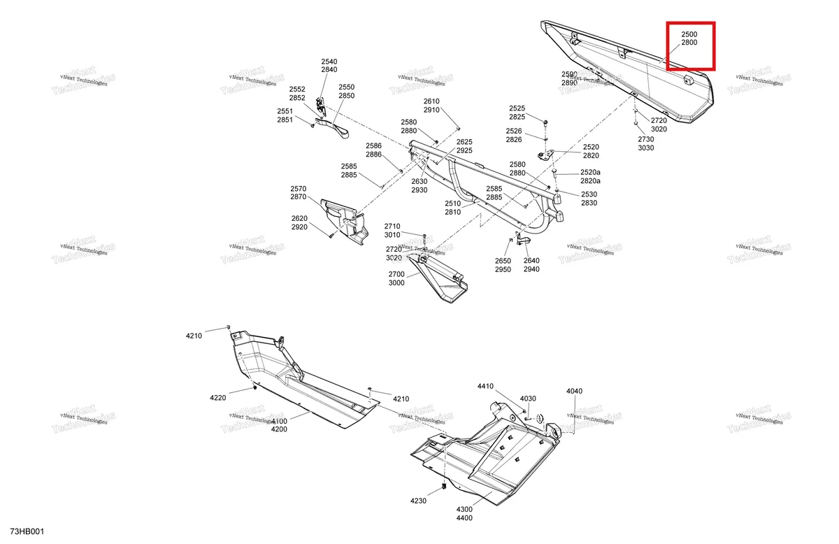 Деталь 705015401 на схеме узла 2022 Can-Am Maverick Turbo RR - XRS - CE Body - Doors