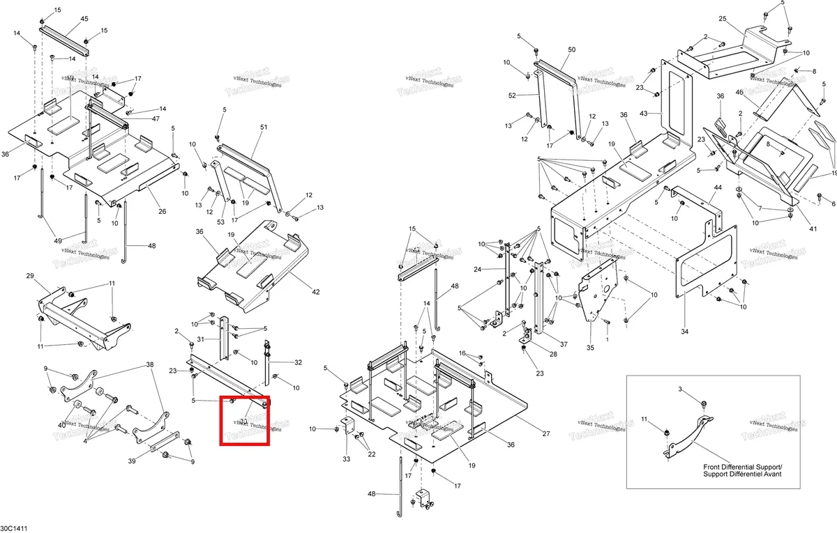 Деталь 705202878 на схеме узла Frame