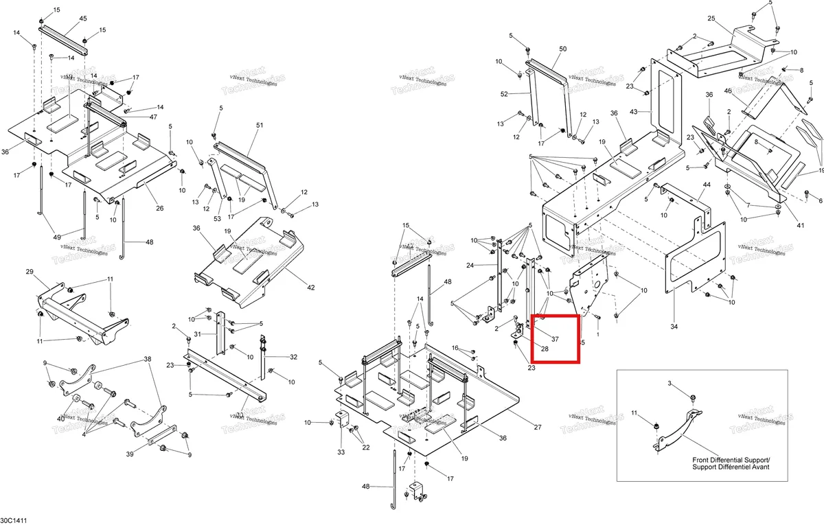 Деталь 705203280 на схеме узла Frame