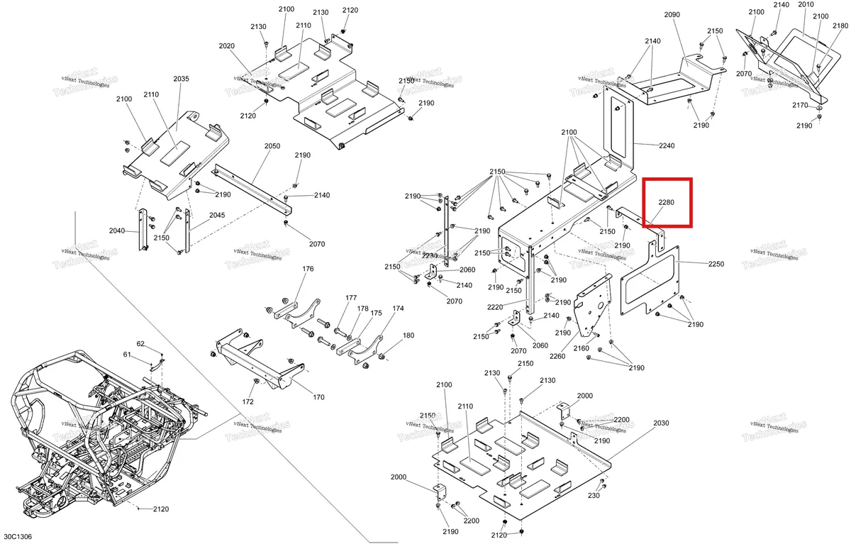 Деталь 705203355 на схеме узла STD, XT, LSV Frame