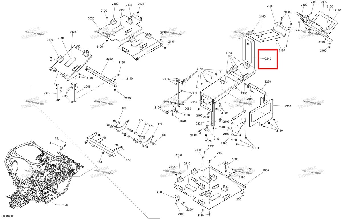 Деталь 705203356 на схеме узла STD, XT, LSV Frame
