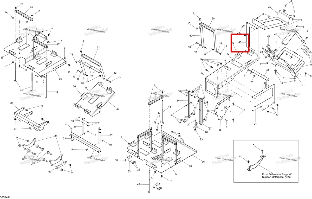Деталь 705203782 на схеме узла Frame