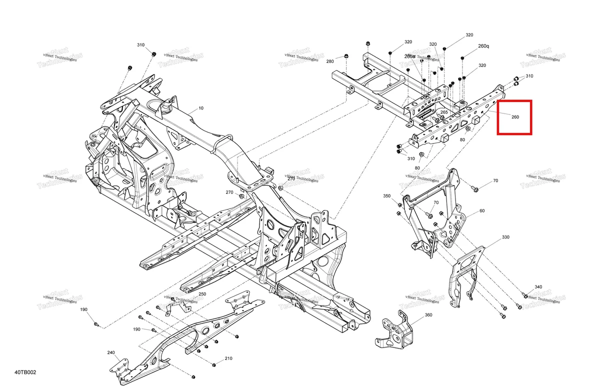 Деталь 705204077 на схеме узла 2022 Can-Am Outlander MAX 1000R EFI - DPS - CE Frame - System