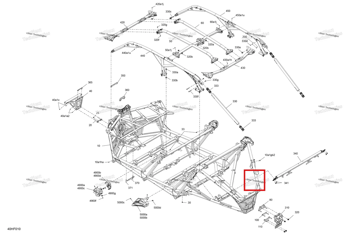 Деталь 705210249 (Retaining пластина Can-Am Maverick Turbo RR XRC (2022) (705210249)) на схеме узла 2026 Can-Am Maverick Max - TURBO - DS - 7WTB - Dusty Navy Satin - 64