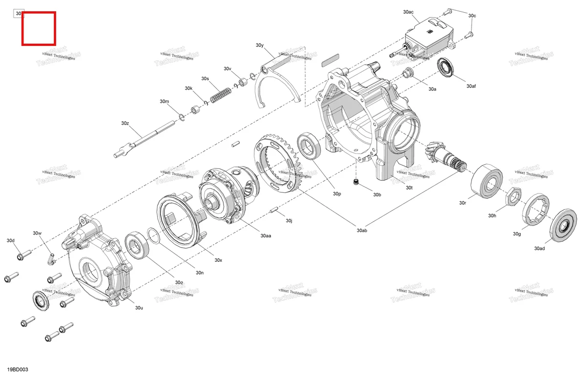 Деталь 705403172 на схеме узла 2024 Can-Am Commander 700 EFI - DPS - 9PRA - Tundra Green - 60